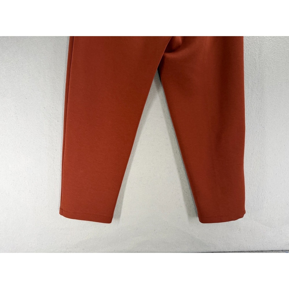 CALIA Pants Womens XL Terracotta Burnt Orange Soft Scuba‎ High Rise Minimalist - Picture 5 of 13